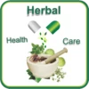 herbal health care android application logo